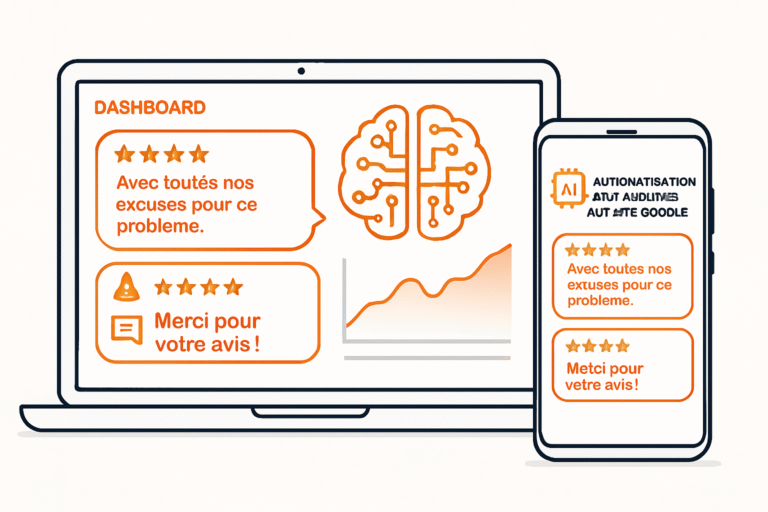 Améliorer les réponses automatiques aux avis Google grâce à l&rsquo;IA pour les entreprises locales