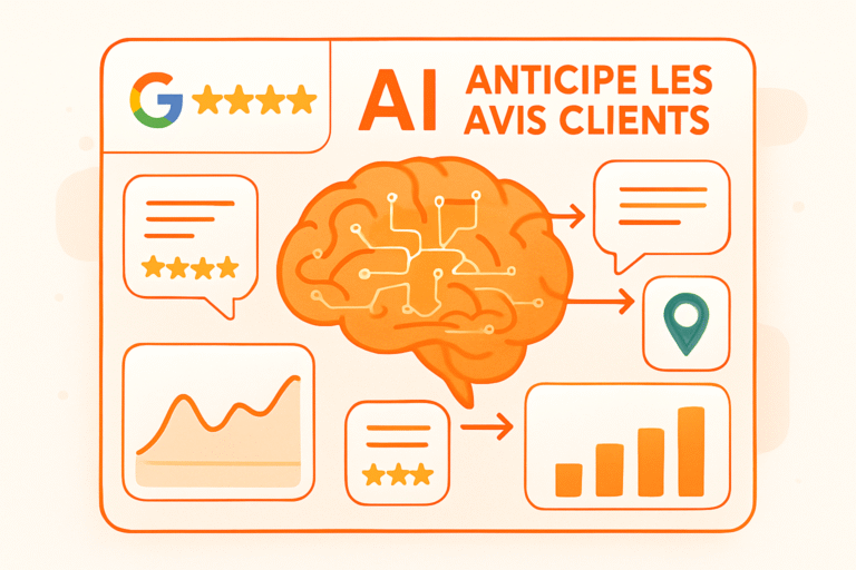 Anticiper les avis clients Google avec l&rsquo;IA : Stratégies et Outils Efficaces
