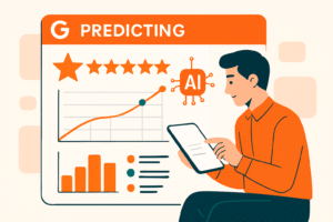 Prévoir vos futurs avis Google : une stratégie efficace avec l’IA