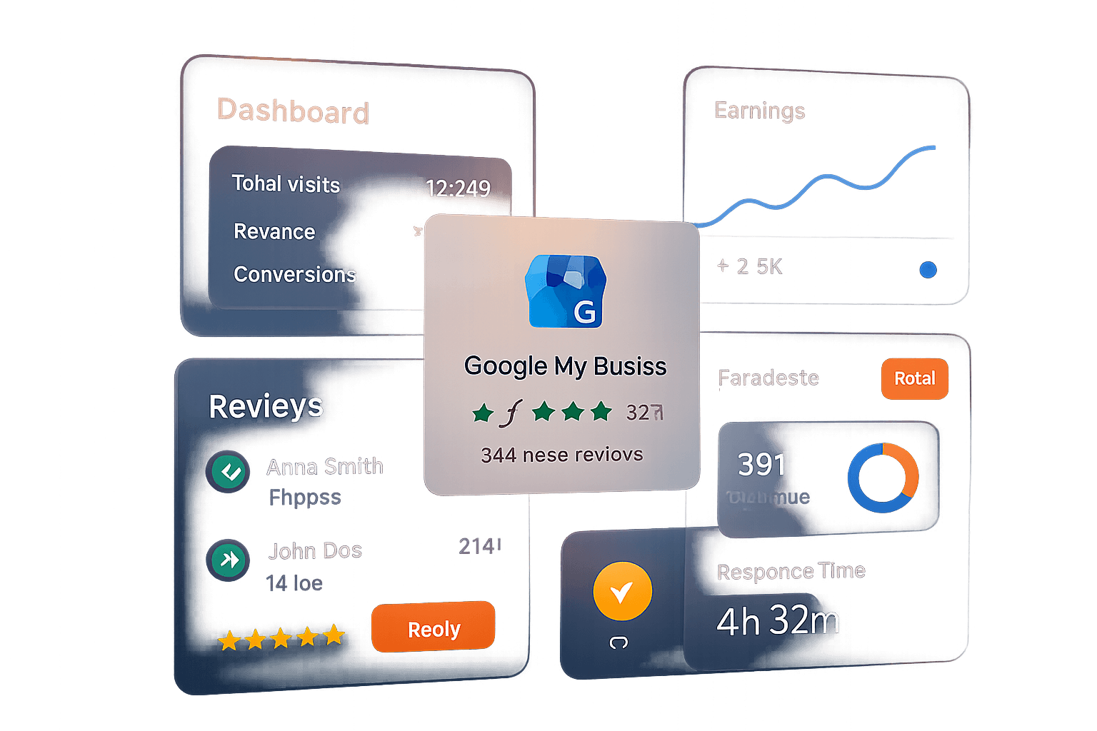 Dashboard moderne IA réponse avis pour optimiser les réponses Google
