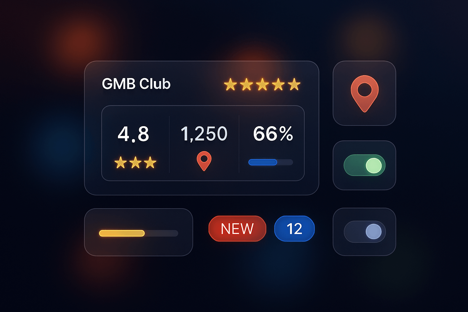 Illustration dashboard logiciel de gestion d'avis Google 2026